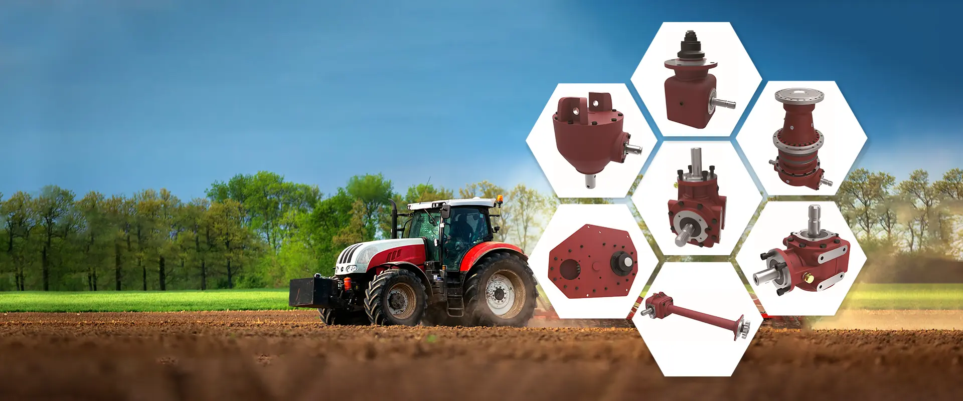 Zemědělský výrobce převodovek a továrna